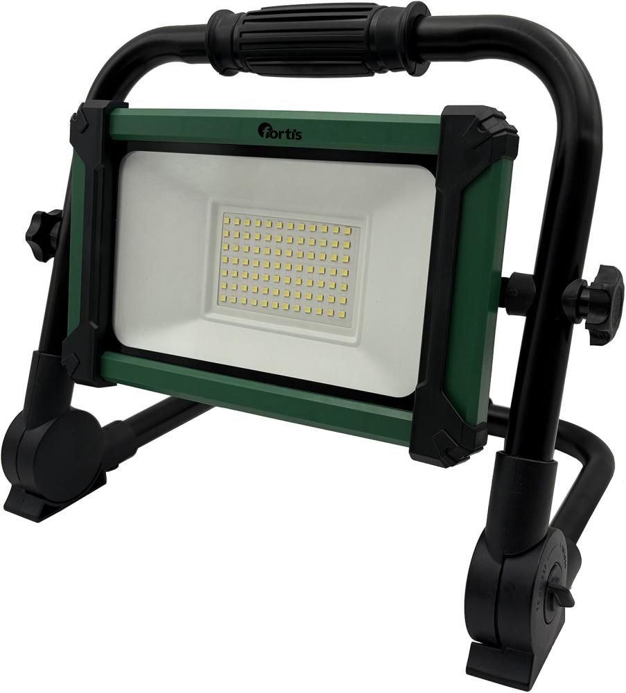 Baustrahler 50Watt 5000 Lumen klappbar FORTIS