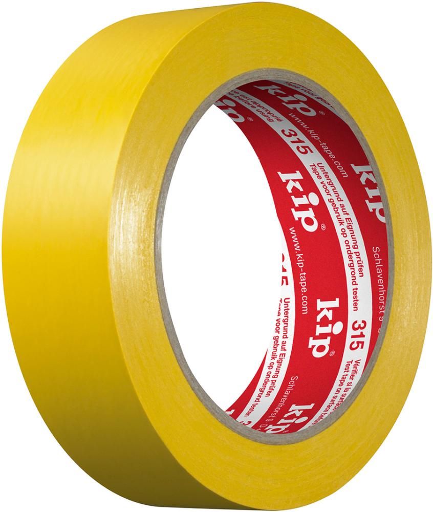 315 PVC-Schutzband glatt gelb 30mmx33m