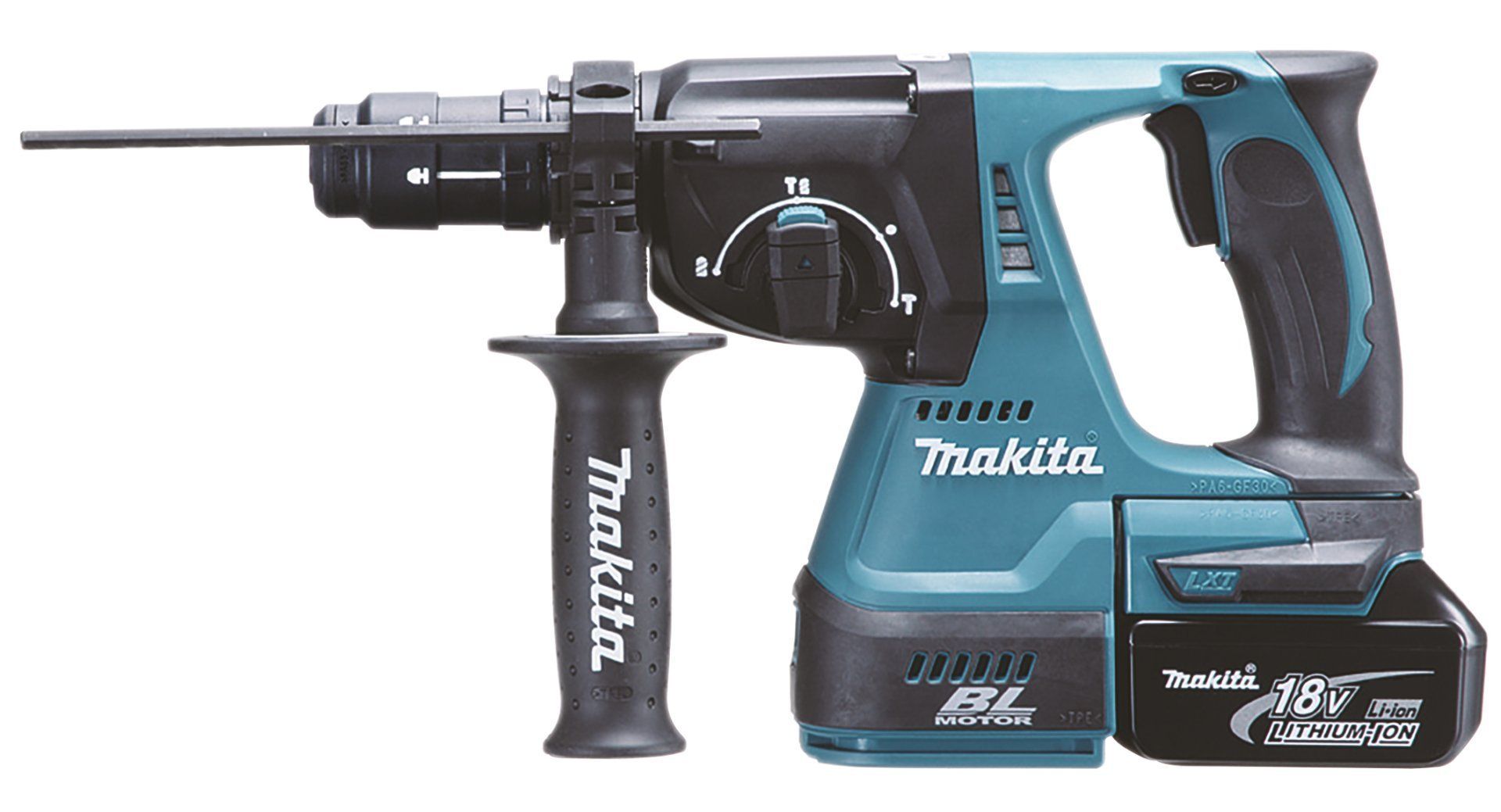 Makita Akku-Kombihammer DHR243RTJ für SDS-PLUS