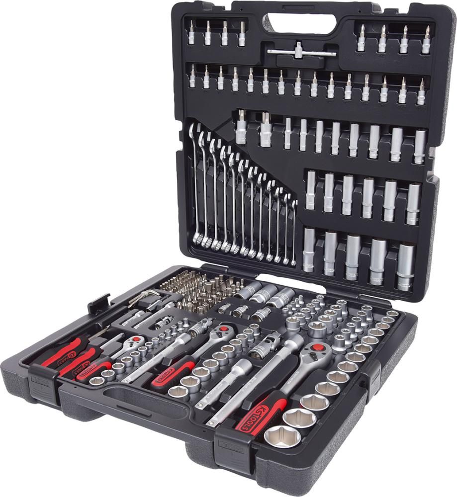 KS Tools 1/4"+3/8"+1/2" Steckschlüssel-Satz