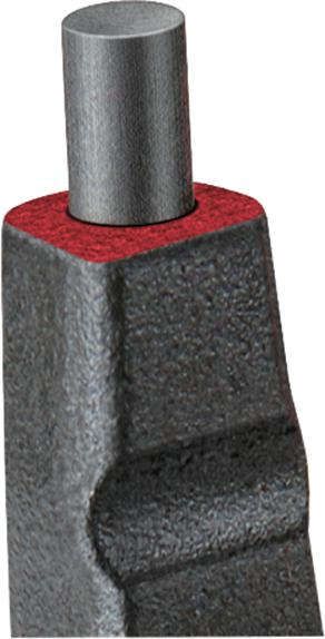 Sicherungsringzange innengebogen grau atramentiertJ31 mm KNIPEX